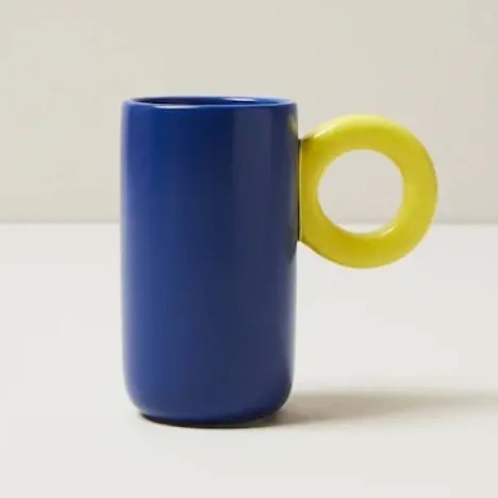 💙3/$30 Oui Memphis-Style Ceramic Espresso Mug